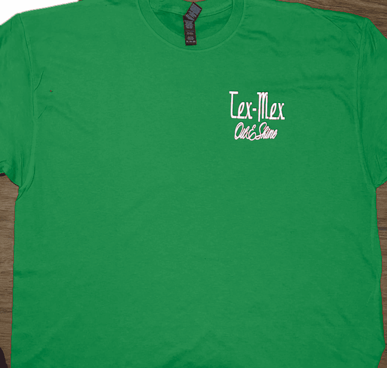 Tex-Mex Oil & Shine tee